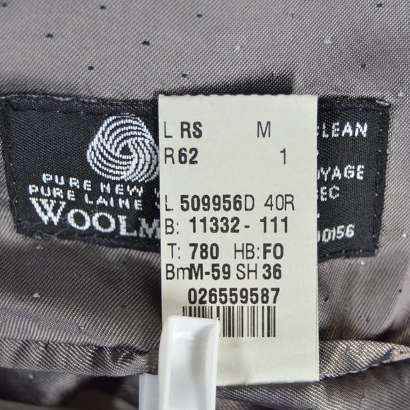 Calvin Klein 40R Sport Coat Blazer Suit Jacket Bla - Picture 6 of 8